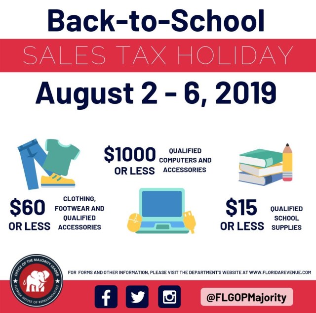 Back to School: Sales Tax Holiday Starts Friday, Aug. 2 ...